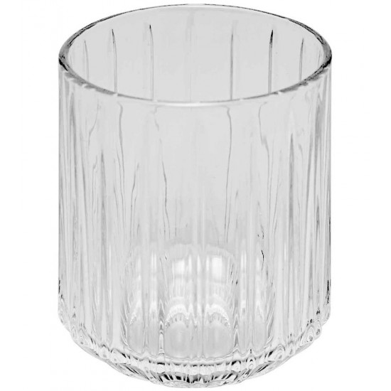 Jogo De Jarra 1,45l Com 6 Copos 300ml De Cristal Ecológico Bangkok